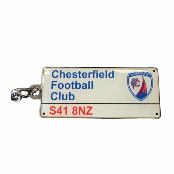 CFC Street Sign Keyring