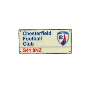 CFC Street Sign Pin Badge