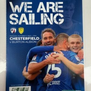 Chesterfield vs Burton Albion (friendly) Programme