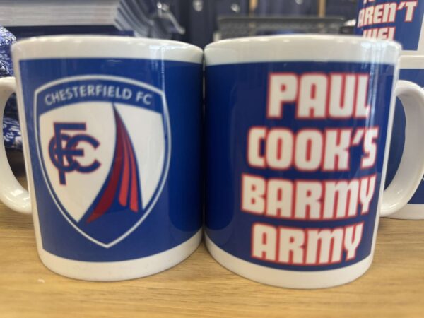Paul Cooks Barmy Army mug