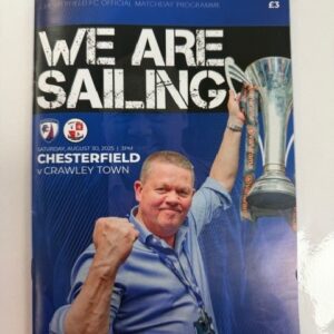 Chesterfield vs Crawley Town Programme