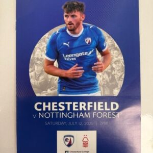 Chesterfield vs Nottingham Forest (Friendly)Programme