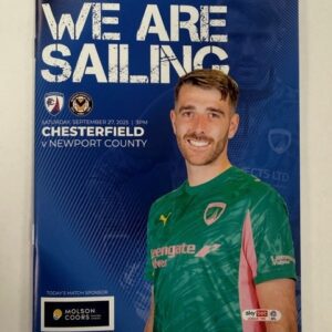 Chesterfield FC vs Newport County Programme