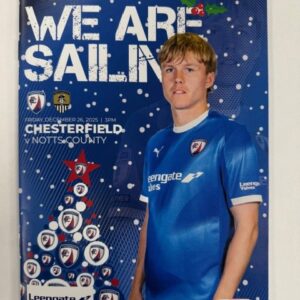 Chesterfield FC vs Notts County Programme