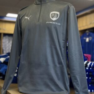 Grey Puma 1/4 zip Jacket